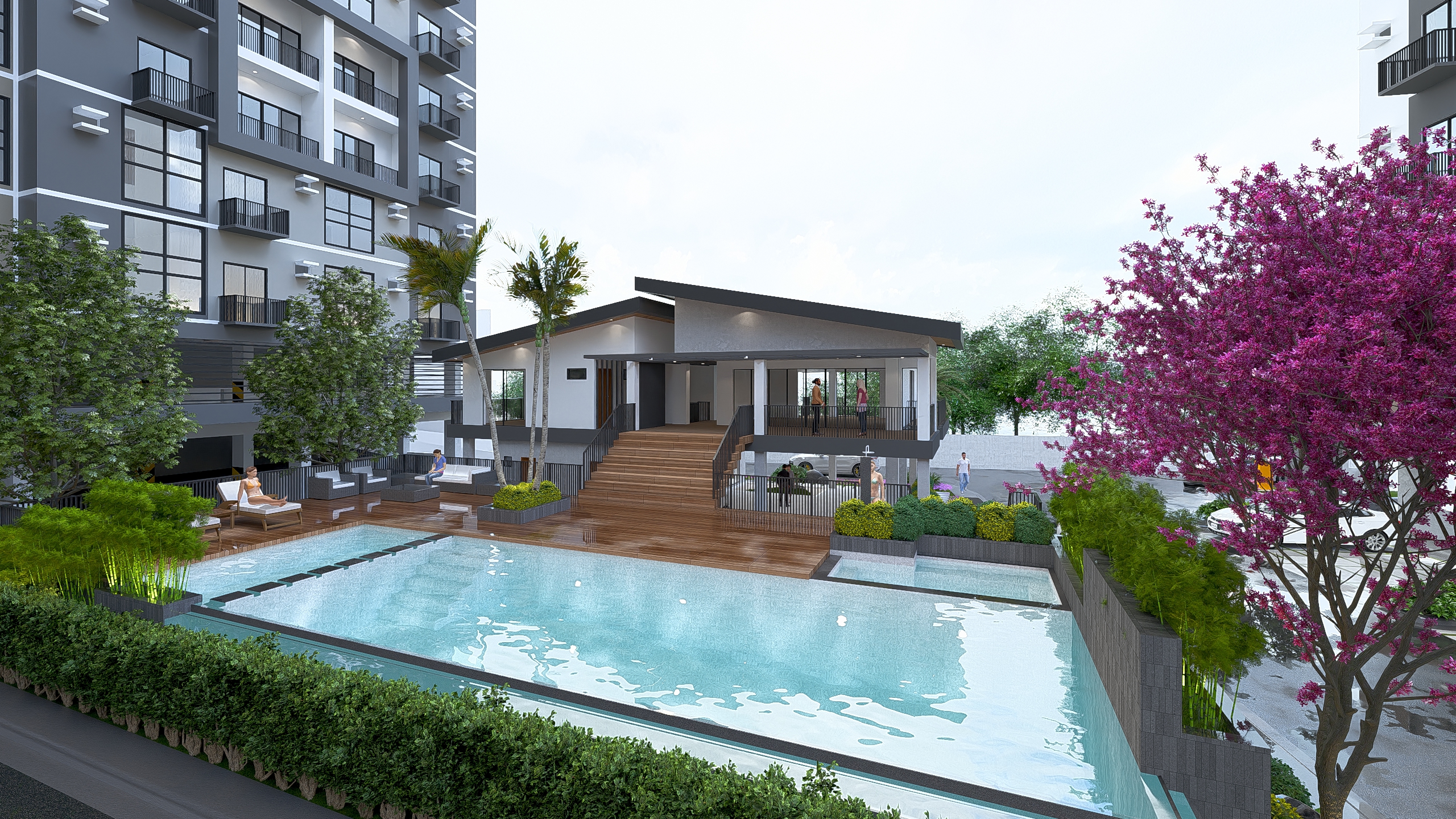CLUBHOUSE & SWIMMING POOL